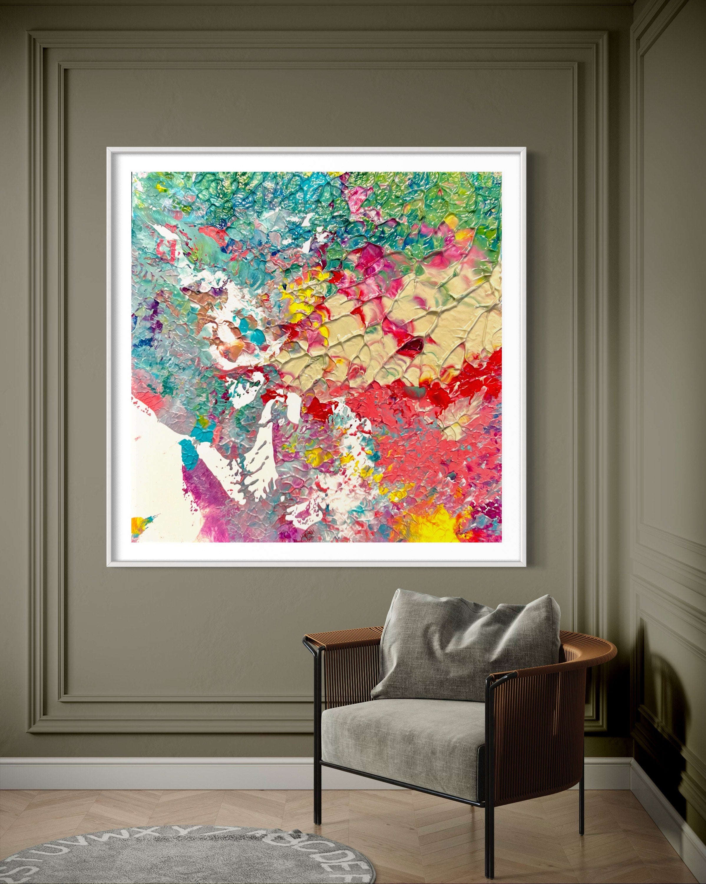 Paint Like Nobody's Watching: Conquering the Fear of Abstract Painting | A Tahli Talks blog post